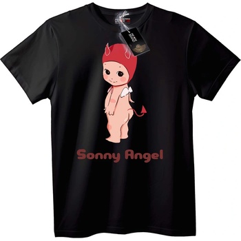 NOONEBRAND Тениска Sonny Angel Дявол Ангел - XS, White