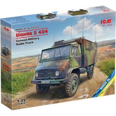 ICM Unimog S 404 German Military Radio Truck 1:35