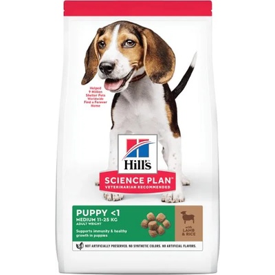 Hill's Sp Canine Puppy Medium Lamb & Rice 14 kg