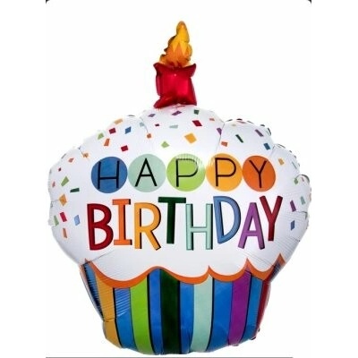 Anagram Dortík duhový HB 73x91cm fóliový balónek