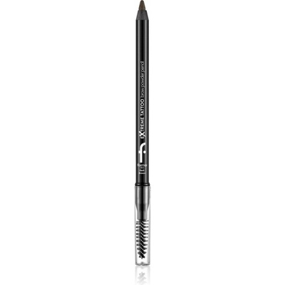 flormar Extreme Tattoo Brow Powder Pencil dlhotrvajúca ceruzka na obočie s púdrovým efektom 003 Dark Brown 1,2 g
