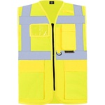 Korntex hi-vis kxmf berlin / Светлоотразителна многофункционална жилетка - жълта xl (76kxmf20004)