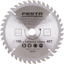 Festa Pilový kotouč s SK plátkem, 190 x 20 mm, 40 zubů, TCT 22319