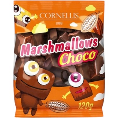 Cornellis Marshmallows v kakaové polevě 120 g