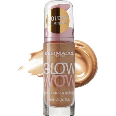 Dermacol GLOW WOW Golden Illuminator rozjasňujúci fluid 20 ml