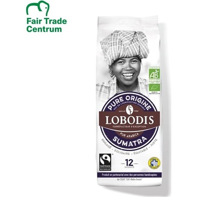 Lobodis Bio mletá Sumatra Mandheling 250 g