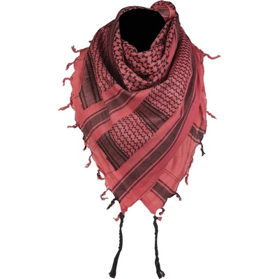 Šatka Shemagh Mil-Tec červená-čierna