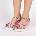 Свежи дамски сандали в розово с платформа