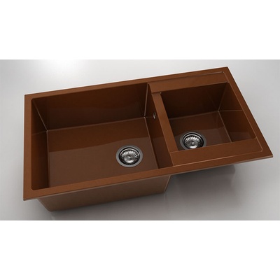 FAT Мивка Vanguard 234, Polymer marble, 07 Азалия, с включен сифон