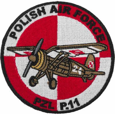 Nášivka PiK Polish Air Force PZL P.11