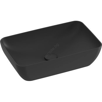 RAVAK Uni 50 R Slim 50x31 cm matt black (XJX0D150000)