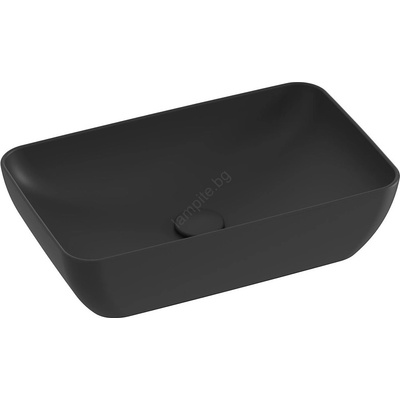 RAVAK Uni 50 R Slim 50x31 cm matt black (XJX0D150000)