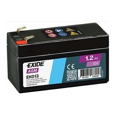 Exide Start-Stop AGM Auxiliary 12V 1,2Ah EK013