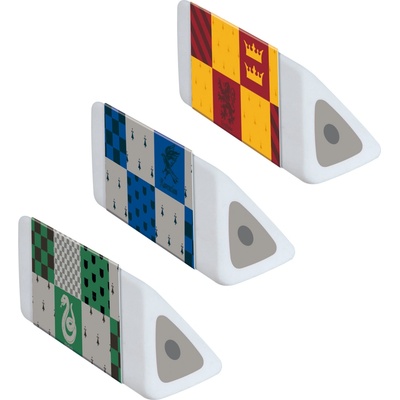 Maped guma 3 ks Pyramide Harry Potter