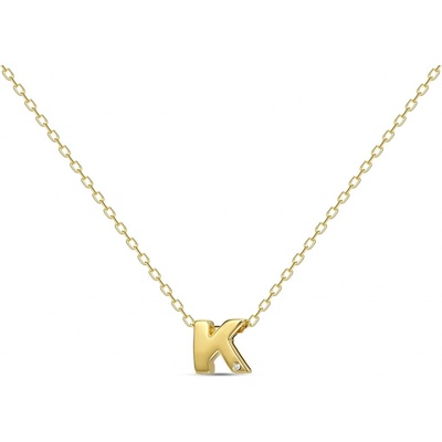 Mosuo Pozlacený letter K gold OMS300025