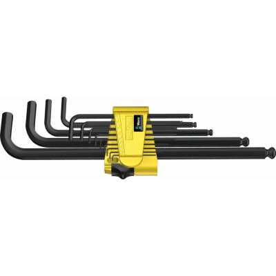 Wera Zástrčné kľúče Hex-Plus palcové BlackLaser 13 dielov 021728