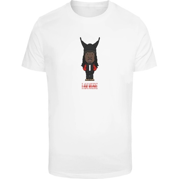 Mister Tee Тениска I Am Music Tee white XXLUB-MT3258-00220 - Тъмносив, размер XXL