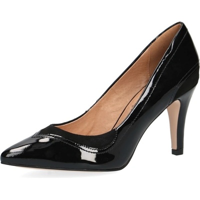 Caprice Lodičky 9 9 22404 29 019 černé black comb
