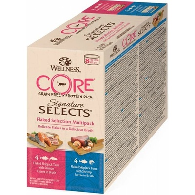 Wellness Core Signature Selects Flaked Selection 8 x 79 g