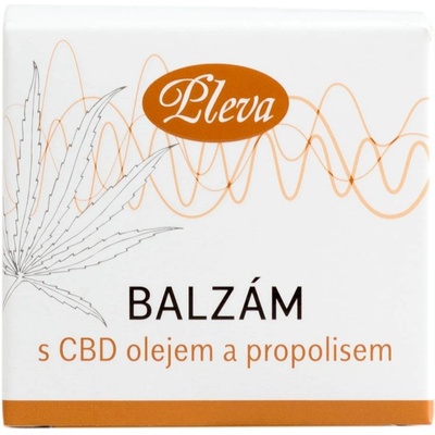 Pleva balzám s CBD olejem a propolisem 20 g – Zboží Mobilmania