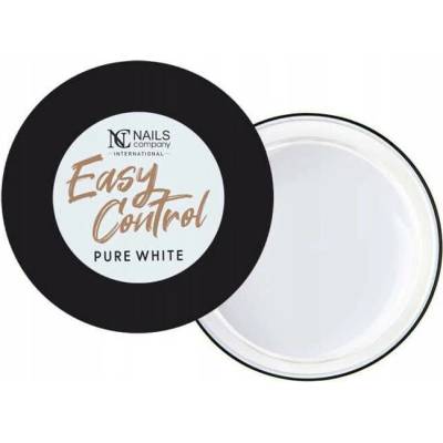 Nails Company Easy Control Pure White gel na nehty 50 g