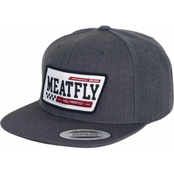 Meatfly шапка Hornet Snapback Racing Тъмносива | Сива | Размер Meatfly | Siv | МЪЖЕ | ONE SIZE