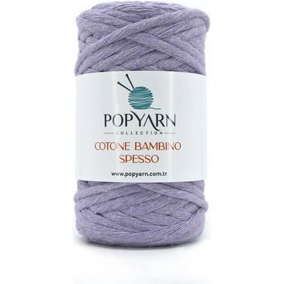 POPYARN Příze Cotone bambino spesso B206 - fialová, 250g 75m