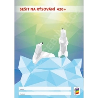 NNS Sešit na rýsování 420 bílé listy