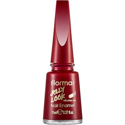 Flormar Nehty Lak-na-nehtyLak na nehty Jelly Look 05 Fire Red 11 ml (6 364,00 Kč / 1 l)