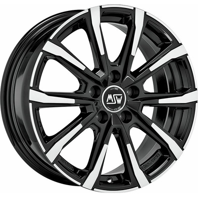 MSW 79 7,5x18 5x114,3 ET49,5 gloss black polished