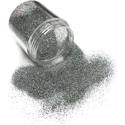БРОКАТ НА ПРАХ glitter saglam 50гр silver (300100413)