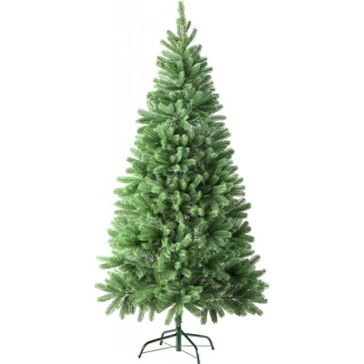 Tectake 402823 Umelý vianočný stromček s kovovým stojanom 180 cm