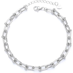 Silenti Jewelry Сребърна гривна "Верига