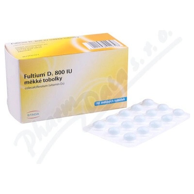 Fultium D3 800IU mol.90 kapsúl