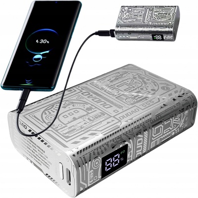 Dudao K20 10000mAh strieborná