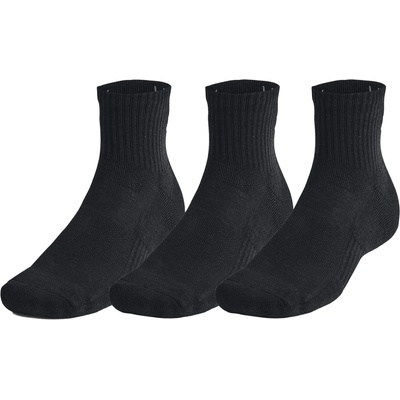 Under Armour TRAINING COTTON 3PK Čierna Biela