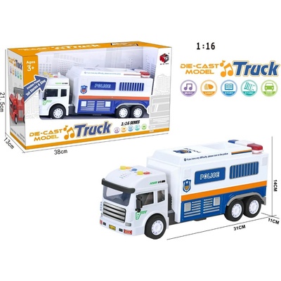 Armtoys ДЕТСКИ ПОЛИЦЕЙСКИ КАМИОН СЪС ЗВУК В КУТИЯ