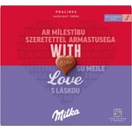 Milka I Love Milka Шоколадови бонбониери с лешников пълнеж 110гр