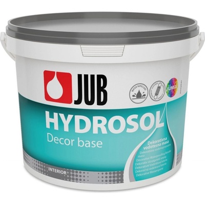 JUB HYDROSOL Decor base Dekoratívna hydroizolácia vodotesná hmota 8 kg Biela - báza