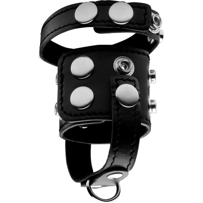 Erospace Cock & Ball Strap Wild Play C20 Black