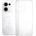 Techsuit Силиконов калъф с подсилени ръбове за Oppo Reno13 - Прозрачен KP37002