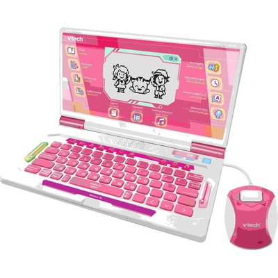 Vtech Vzdelávací notebook Genius XL ružový