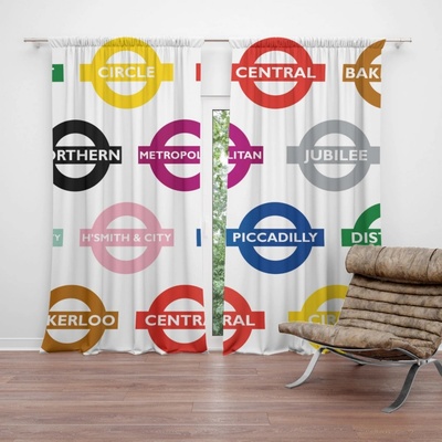 Sablio Záves Metro: 2 ks 140x250 cm
