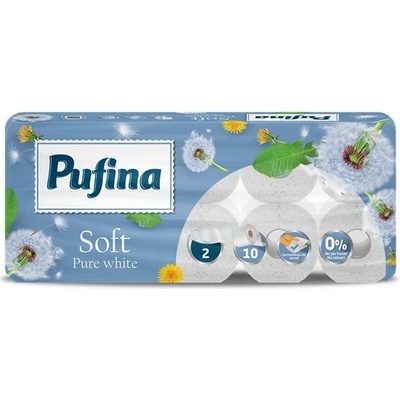 PUFINA Soft White 2-vrstvý 10 ks