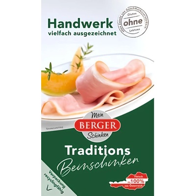 Berger Tradiční šunka 100 g – Zboží Mobilmania