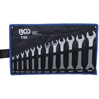 BGS technic Комплект гаечни ключове 6-32мм, 12 броя; bgs technic 1184
