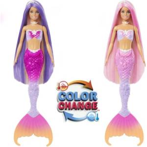 Mattel Barbie и докосване на магията" русалка Малибу (HRP97)