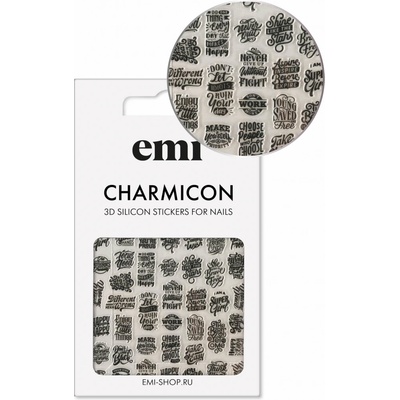 E.Mi Charmicon 3D Silicone Stickers 230 Streetstyle samolepka – Zboží Dáma