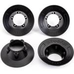 Traxxas капак на диск черен (4) (за #9572)