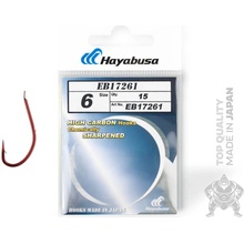 Hayabusa Háčiky H.MRS172 RED 15 ks Veľ. 5